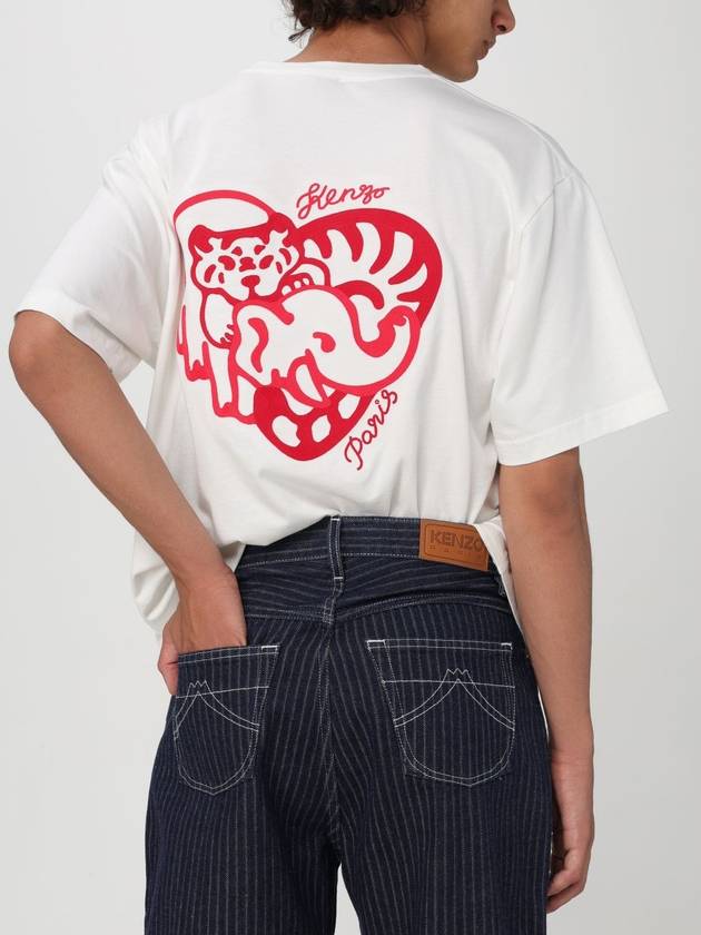 T-shirt Kenzo in cotone con stampa logo - KENZO - BALAAN 5