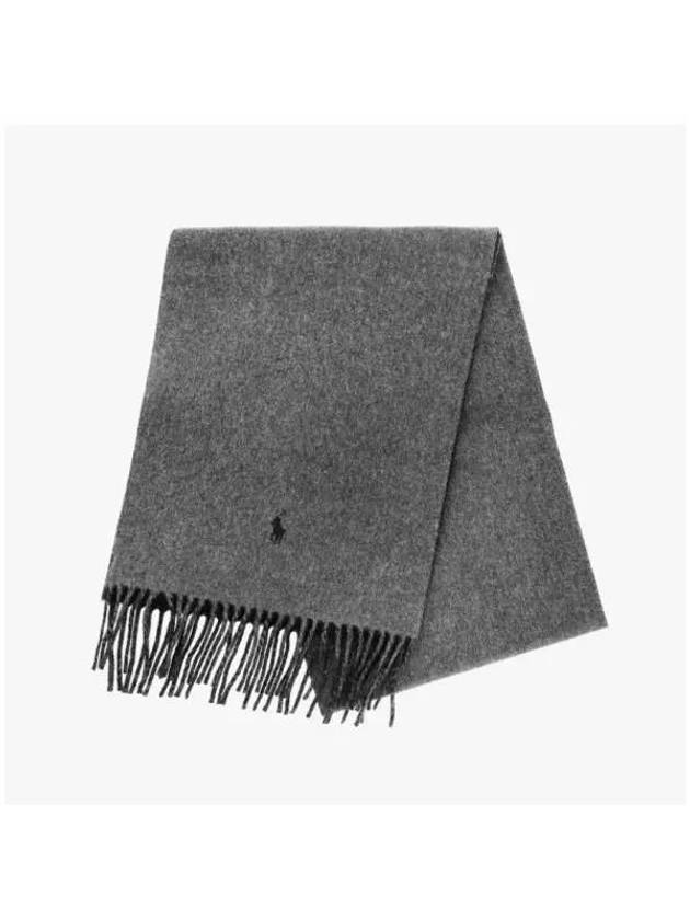 WC0601 001 Pony Double Face Fringe Muffler - POLO RALPH LAUREN - BALAAN 5