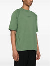 Camargue Embroidered Logo Cotton Short Sleeve T-shirt Green - JACQUEMUS - BALAAN 5