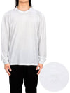 Embroidered Logo Lyocell Cotton Blend Jersey Long Sleeve T-Shirt White - TOM FORD - BALAAN 2