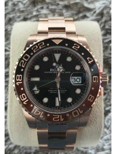 Rolex GMT Master 2 Root Beer Rose Gold 21 Years - ROLEX - BALAAN 1