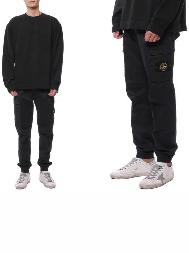 Wappen Patch Cargo Track Pants Navy - STONE ISLAND - BALAAN 2