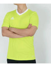 Entrada 22 Short Sleeve T-Shirt Yellow - ADIDAS - BALAAN 2