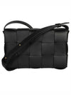 Intrecciato Cassette Cross Bag Black - BOTTEGA VENETA - BALAAN 2