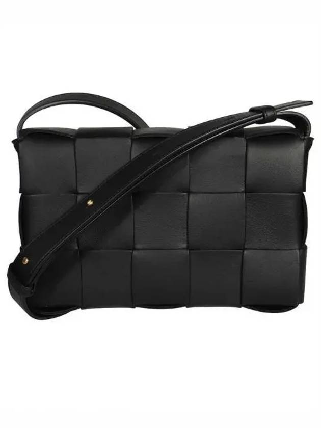 Intrecciato Cassette Cross Bag Black - BOTTEGA VENETA - BALAAN 2