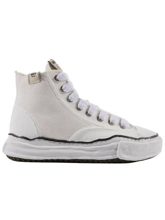 Maison MAISON Peterson OD OG sole canvas high-top sneakers white - MIHARA YASUHIRO - 1