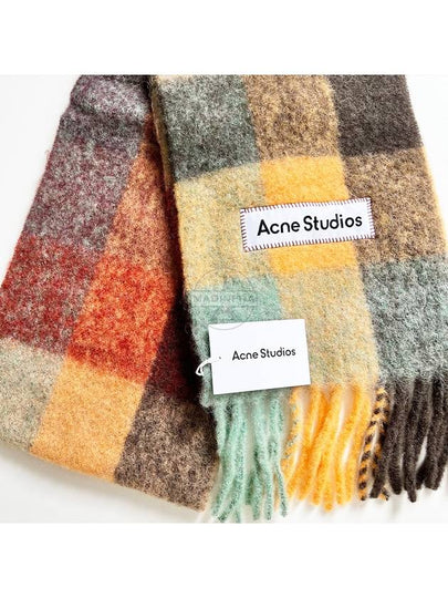 Check muffler CA0084 - ACNE STUDIOS - BALAAN 2