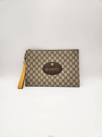 Daol Sangin Store Neo Vintage GG Supreme Clutch 473956 Condition A - GUCCI - BALAAN 1