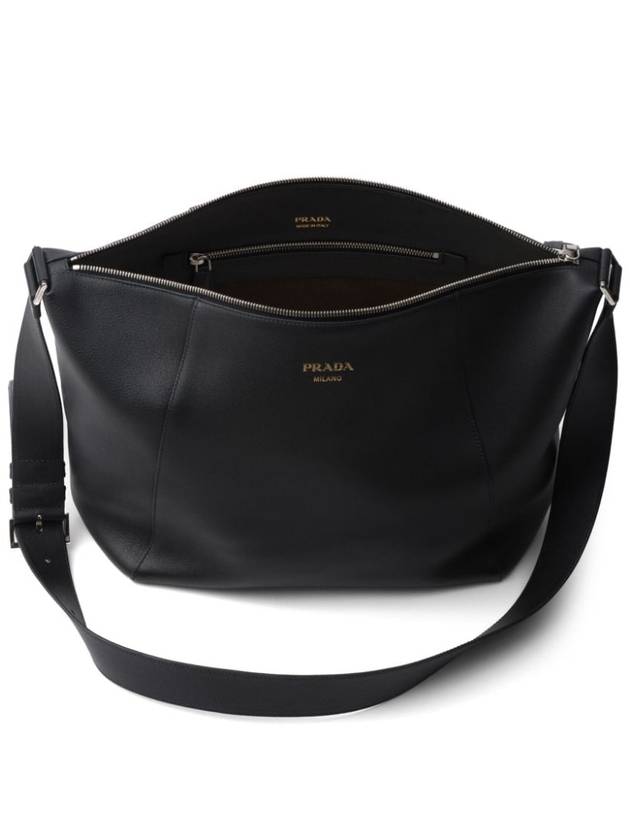 LEATHER SHOULDER BAG 2VH177_2CYS_F000 - PRADA - BALAAN 5