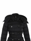 Detachable Hoodie Puffer Coat Padded Black - BURBERRY - BALAAN 6