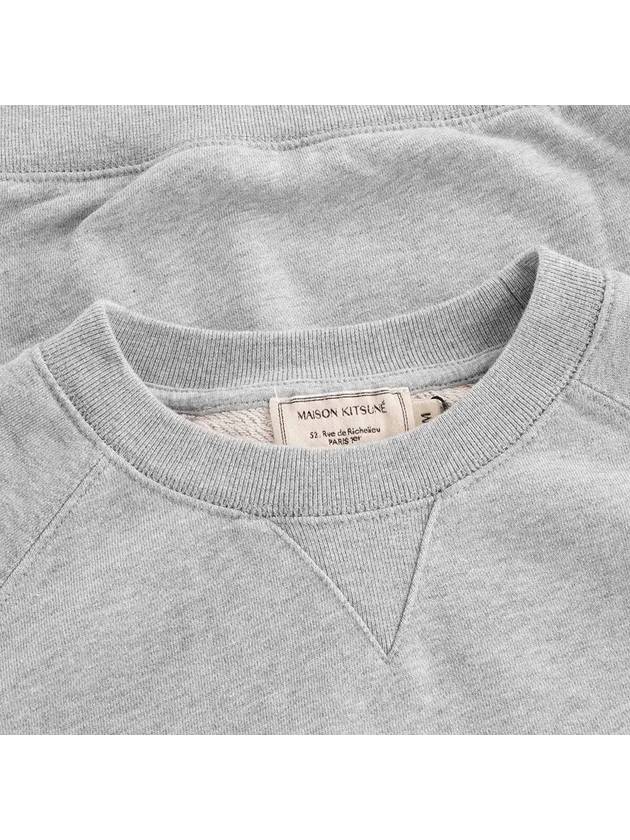 Fox Head Patch Classic Sweatshirt Grey Melange - MAISON KITSUNE - BALAAN 5