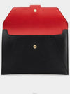 Buckle Envelope Small Clutch Bag Black - ROGER VIVIER - BALAAN.