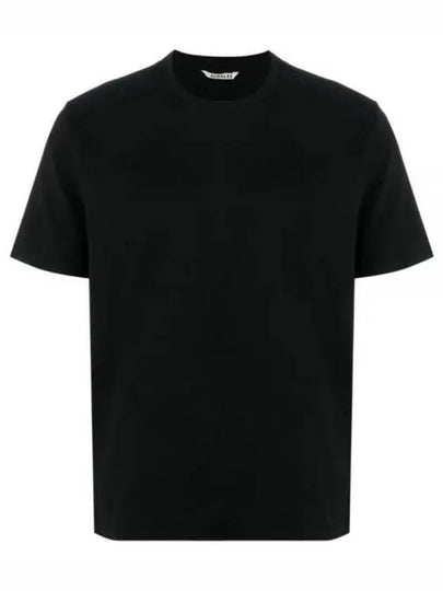 Luster plating short sleeve t shirt black - AURALEE - BALAAN 2