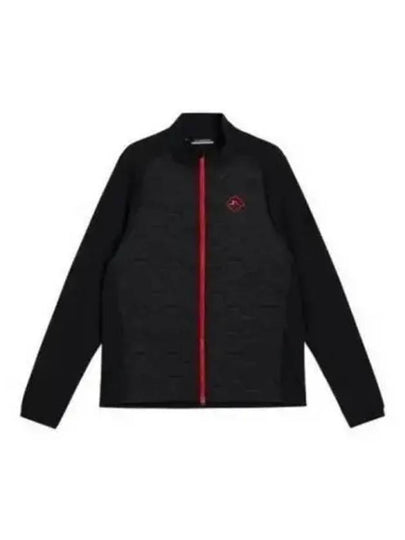 Dexter Hybrid Padded Zip-Up Jacket Black - J.LINDEBERG - BALAAN 2