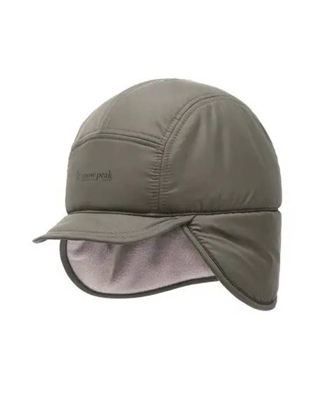 Padded Short Earflap Lab Wrap Cap S24WUFCP78 Khaki - SNOW PEAK - BALAAN 1