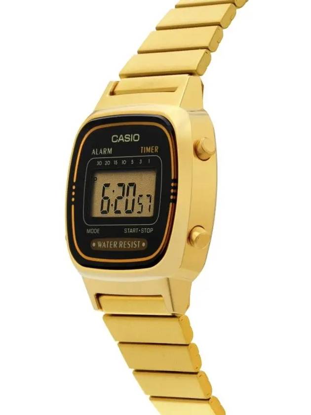 Vintage Digital Metal Watch Gold - CASIO - BALAAN 4