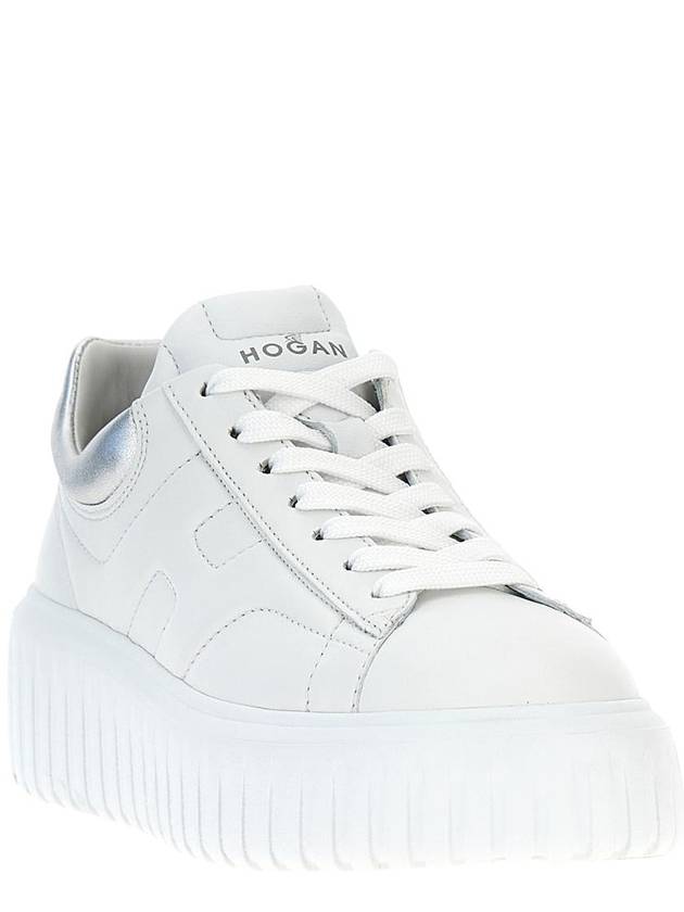 Hogan H striped low top sneakers white - HOGAN - BALAAN 3