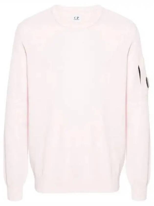 Cotton Crepe Knit Top Pink - CP COMPANY - BALAAN 2