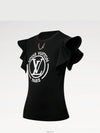 1AFTTR NEW LV Flounce Sleeve T Shirt - LOUIS VUITTON - BALAAN 2