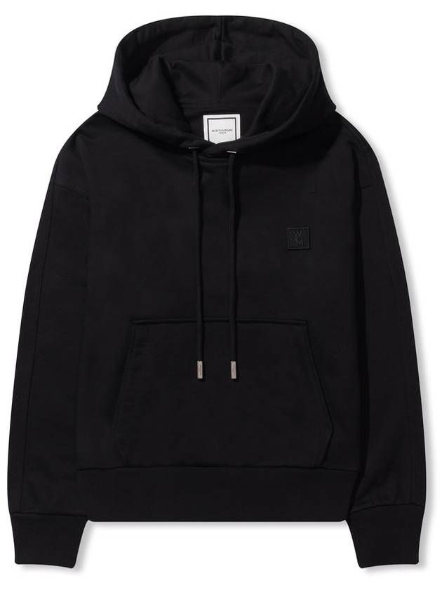 Women s back logo hoodie black - WOOYOUNGMI - BALAAN 4