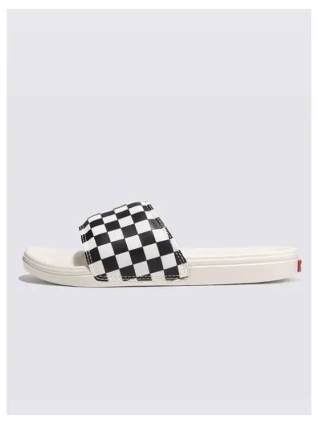 La Costa Slide On Checkerboard Slippers White - VANS - BALAAN 2