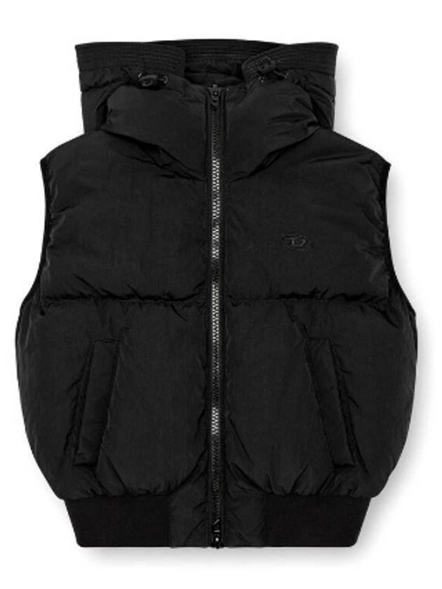 W Peyt SSL New P1 Padded Vest Black - DIESEL - BALAAN 4