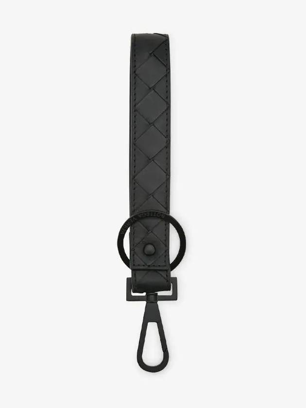 Intrecciato Key Holder Black - BOTTEGA VENETA - BALAAN 3