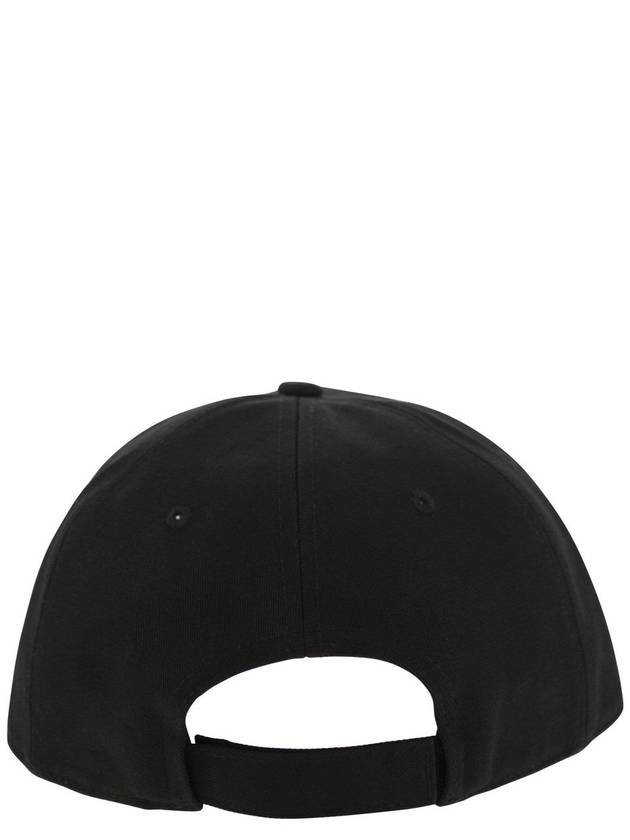 Logo Patch Ball Cap Black - MONCLER - BALAAN 3