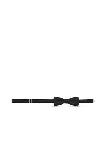 Men's Monogram Gold Bow Tie Black - LOUIS VUITTON - BALAAN 1