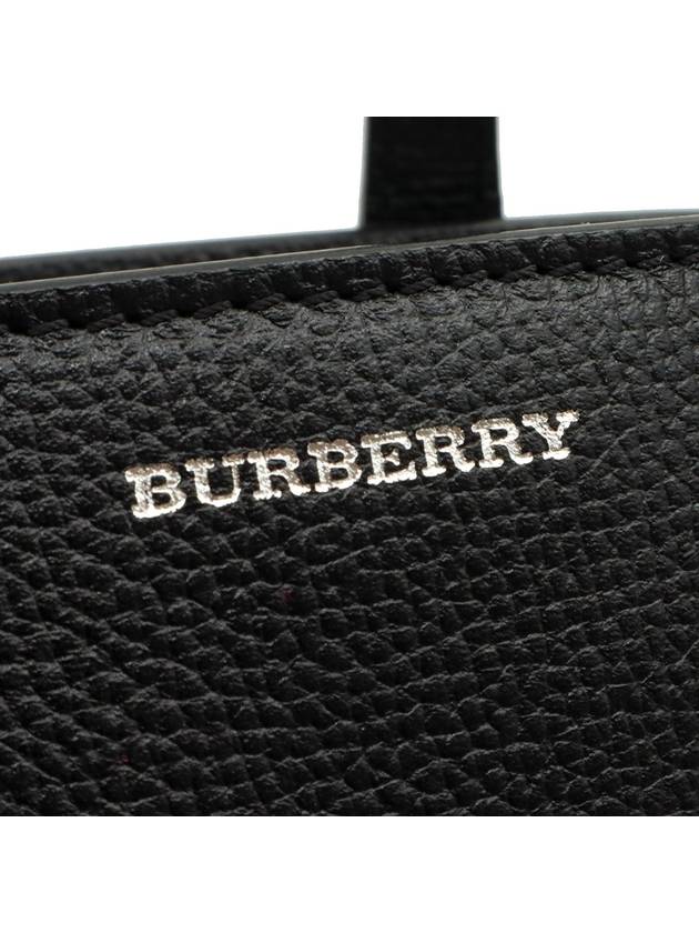 Black leather silver stud banner small 2WAY 4076748 - BURBERRY - BALAAN 7