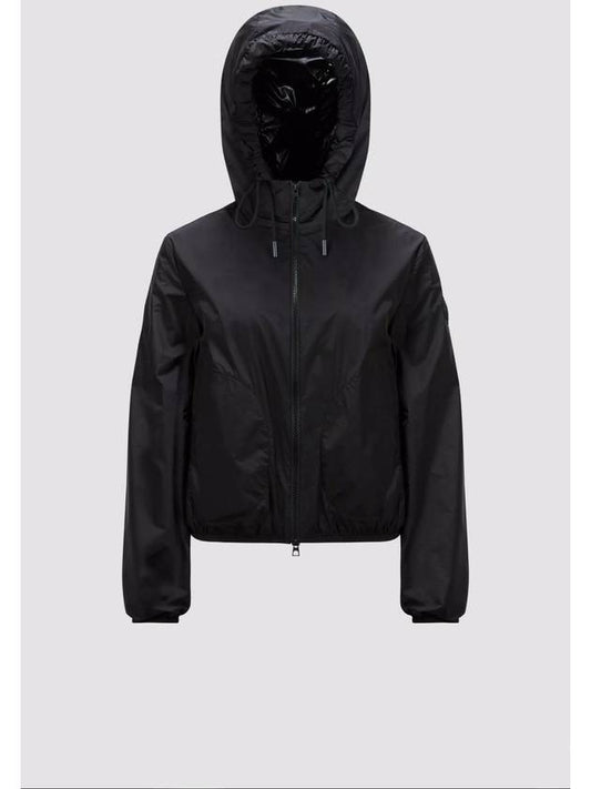 size 2 Last 24SS CASSIE Cash Hooded Jacket Windbreaker Dark Gray 1A00117 5396L 995 - MONCLER - BALAAN 2