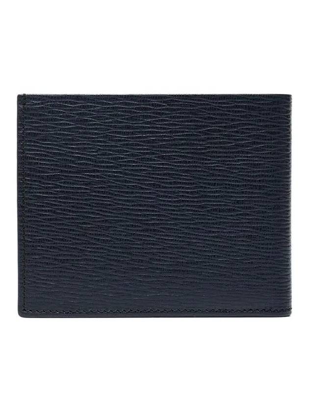 Gancini Half Wallet Deep Ocean - SALVATORE FERRAGAMO - BALAAN 4