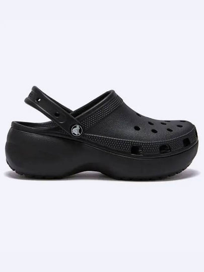 Classic Platform Clog Sandals Black - CROCS - BALAAN 2