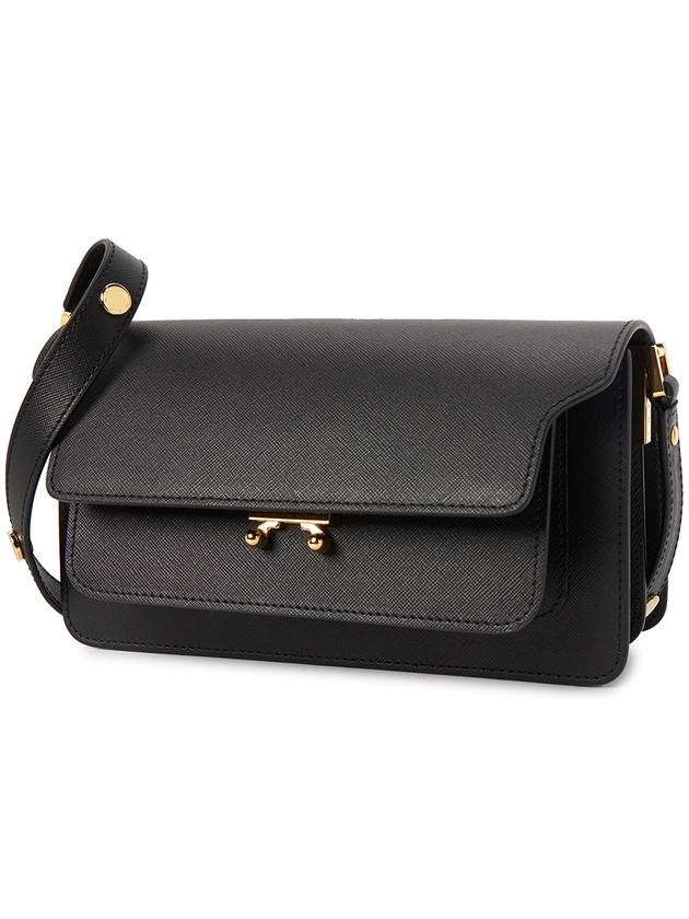 Trunk East West Shoulder Bag Black - MARNI - BALAAN 3