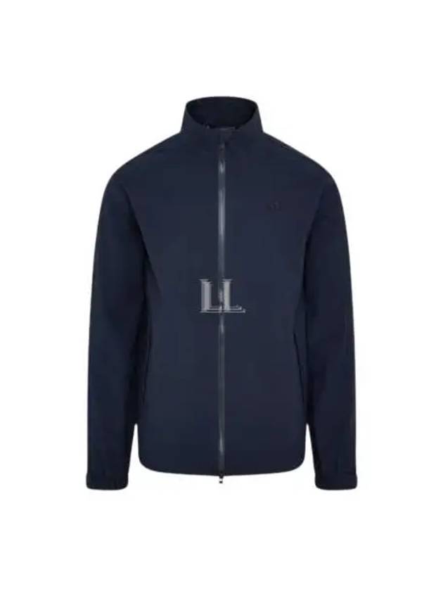 Men's Theo Rain Zip-Up Jacket Navy - J.LINDEBERG - BALAAN 2