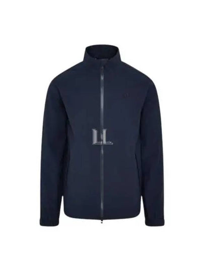 Men's Theo Rain Zip-Up Jacket Navy - J.LINDEBERG - BALAAN 2