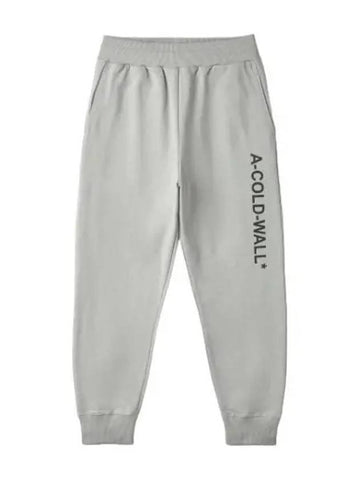 Essential Logo Jogger Jersey Pants Light Gray - A-COLD-WALL - BALAAN 1