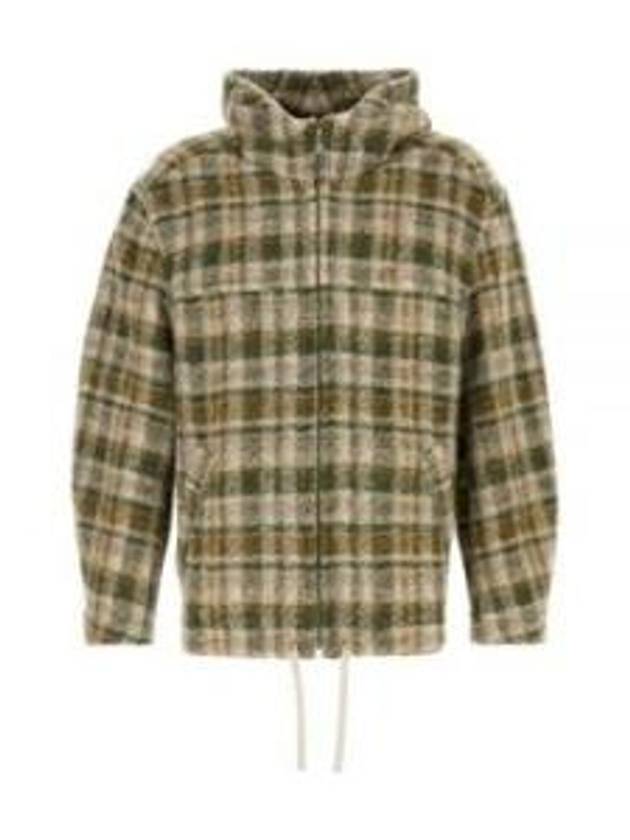 Kurt Oversized Check Wool Jacket Green - ISABEL MARANT - BALAAN 2