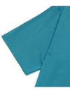 Men's Luster Plating TShirt Teal Green A00SP02GT TG - AURALEE - BALAAN 4