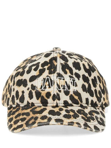 Ganni Baseball Cap - GANNI - BALAAN 1