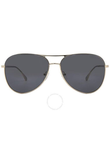 Michael Kors Dark Gray Mirrored Pilot Ladies Sunglasses MK1089 10056G 59 - MICHAEL KORS - BALAAN 1