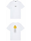 Archive Logo Round Short Sleeve T-Shirt White - STONE ISLAND - BALAAN 5