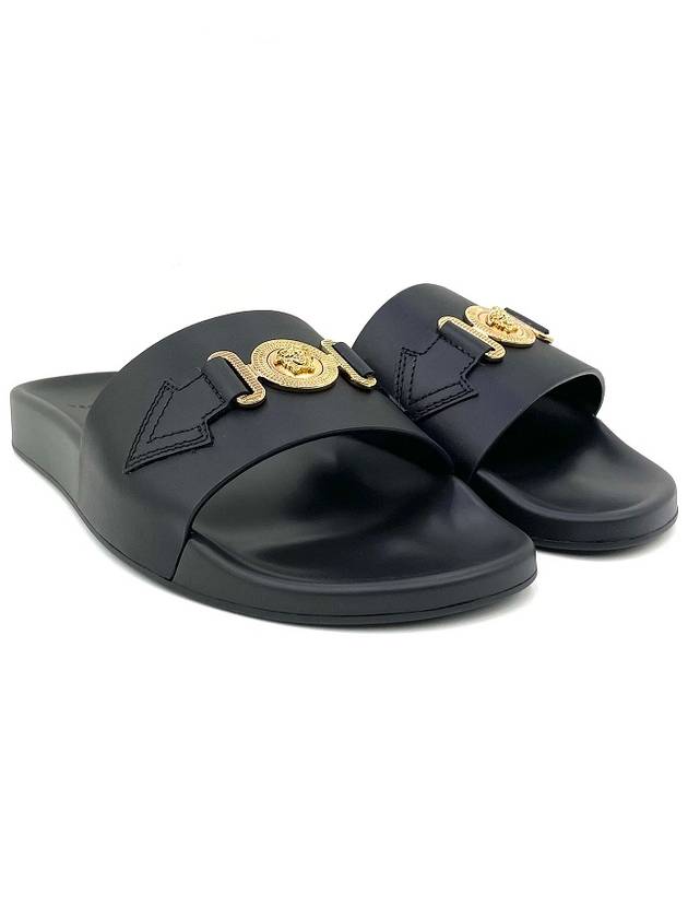 Men's Medusa Biggie Slippers Black - VERSACE - BALAAN 2