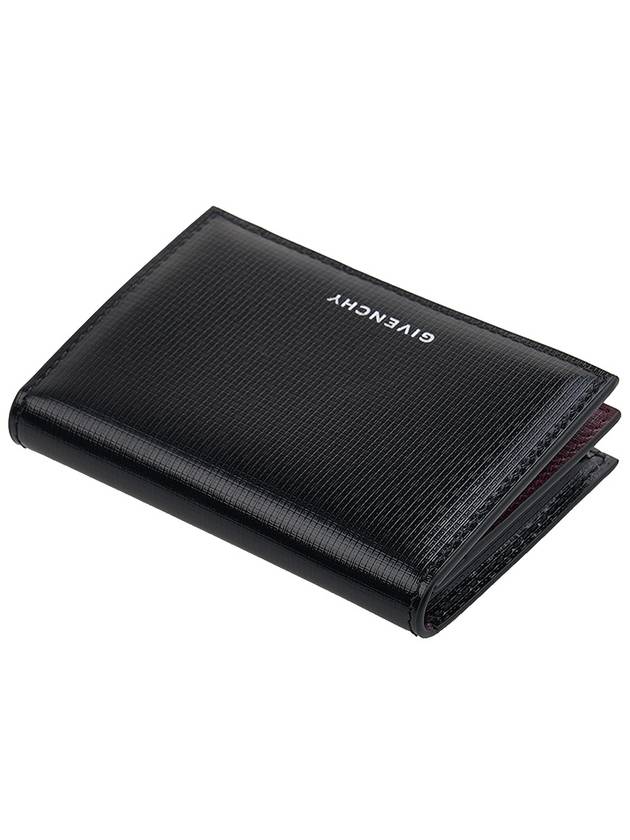 4G Classic Grain Calfskin Half Wallet Black - GIVENCHY - BALAAN 5