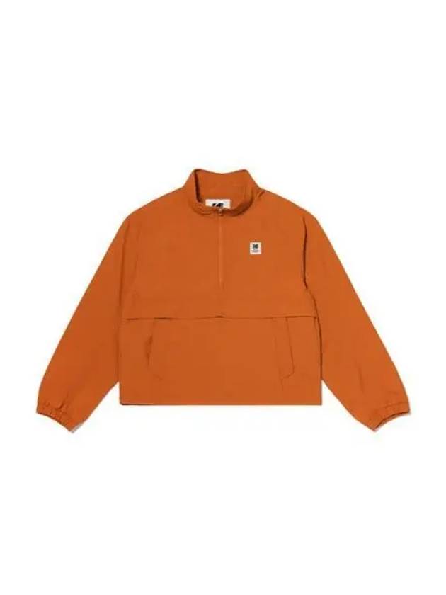 KODAK Apparel Monochrome Suplex Stan Neck Anorak Jacket Women ORANGE - KODO - BALAAN 1