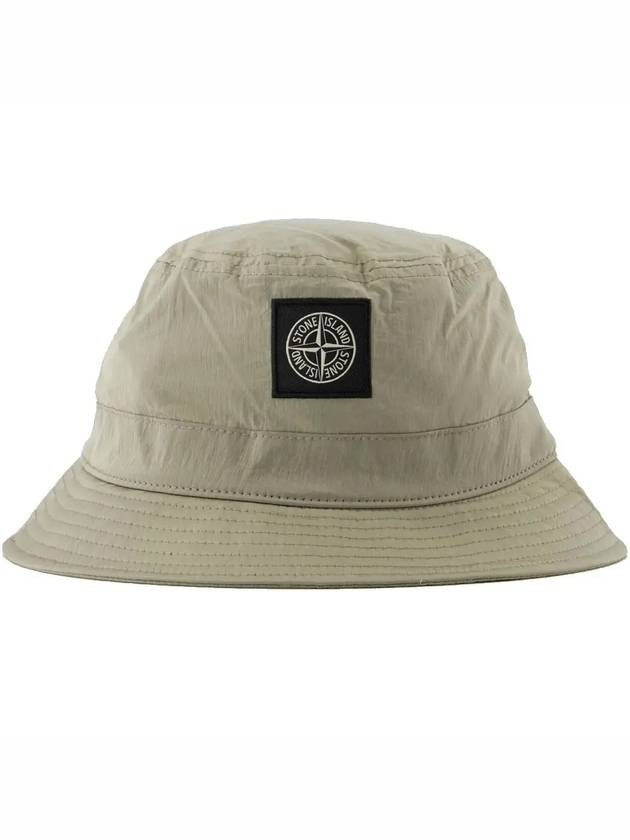 Econyl Regenerated Nylon Bucket Hat Beige - STONE ISLAND - BALAAN 3