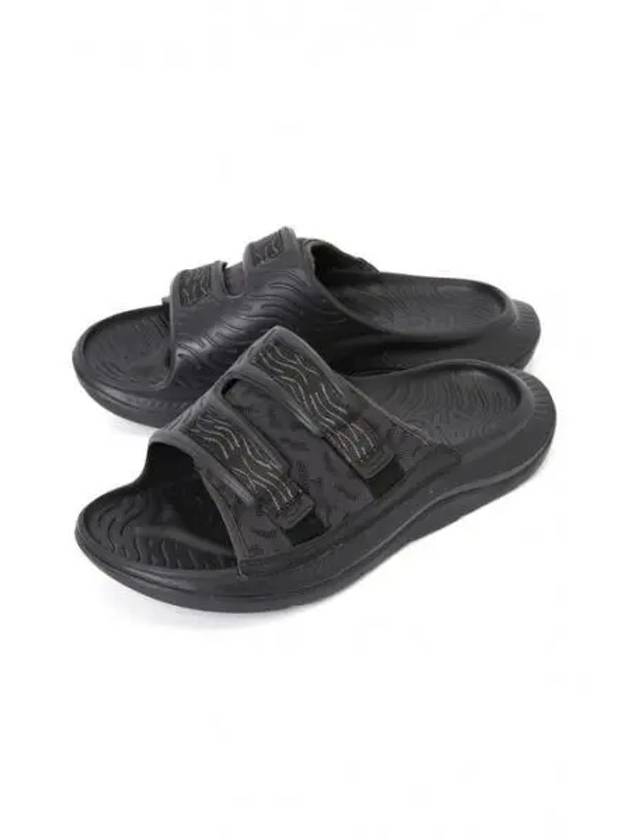 Ora Luxe Slippers Black - HOKA ONE ONE - BALAAN 2