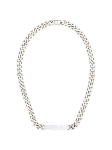 MM6 Pendant Necklace Silver - MAISON MARGIELA - BALAAN 1