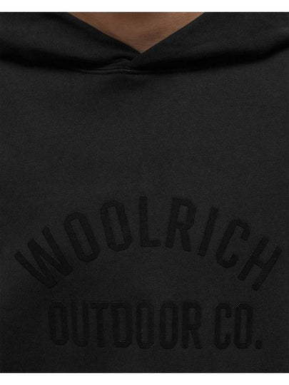 LOGO COTTON HOODIE - WOOLRICH - BALAAN 2