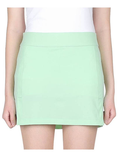 Women's Amelie H Line Skirt Green - J.LINDEBERG - BALAAN 2